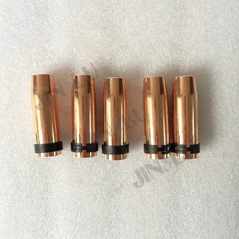 

Free Shipping MB501D Binzel Mig Welding Water Cooled CO2 Welding Torch Consumables 10PCS Nozzle Conical 145.0085