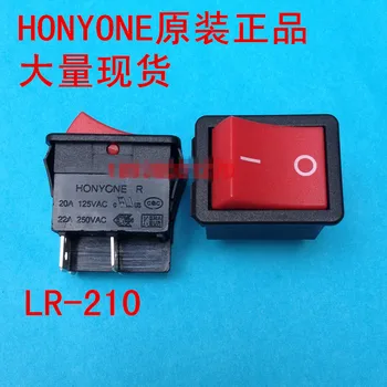

Original new 100% import 25A-30A large current warping ship type switch LR-210-C5N-BR red button welder switch LR-210