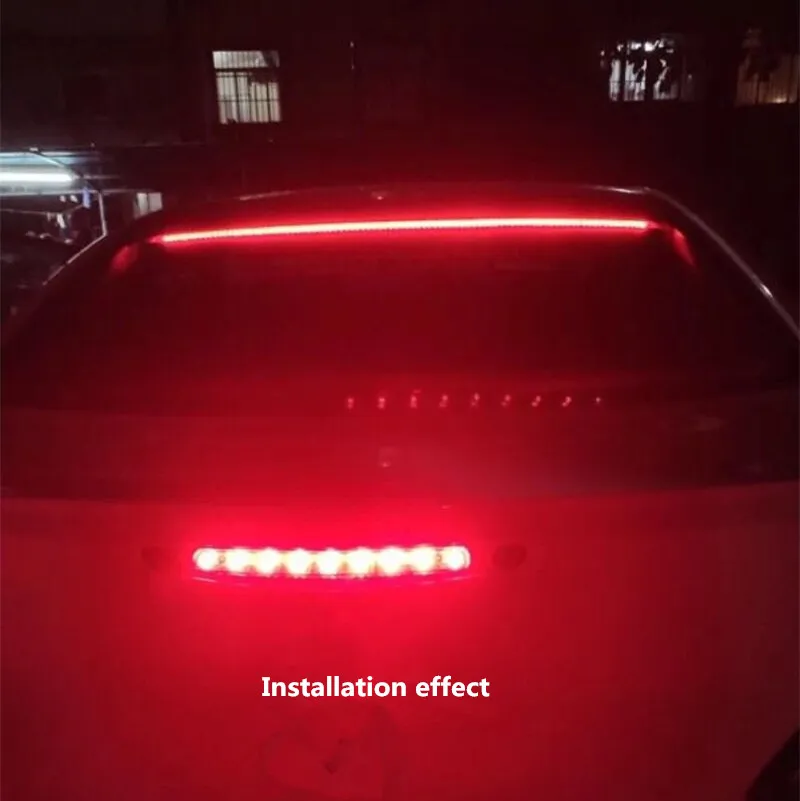 

Car Flexible LED High Mount Stop Rear Tail Warning Light Waterproof for DACIA logan duster sandero lodgy sandero dok Car Styling