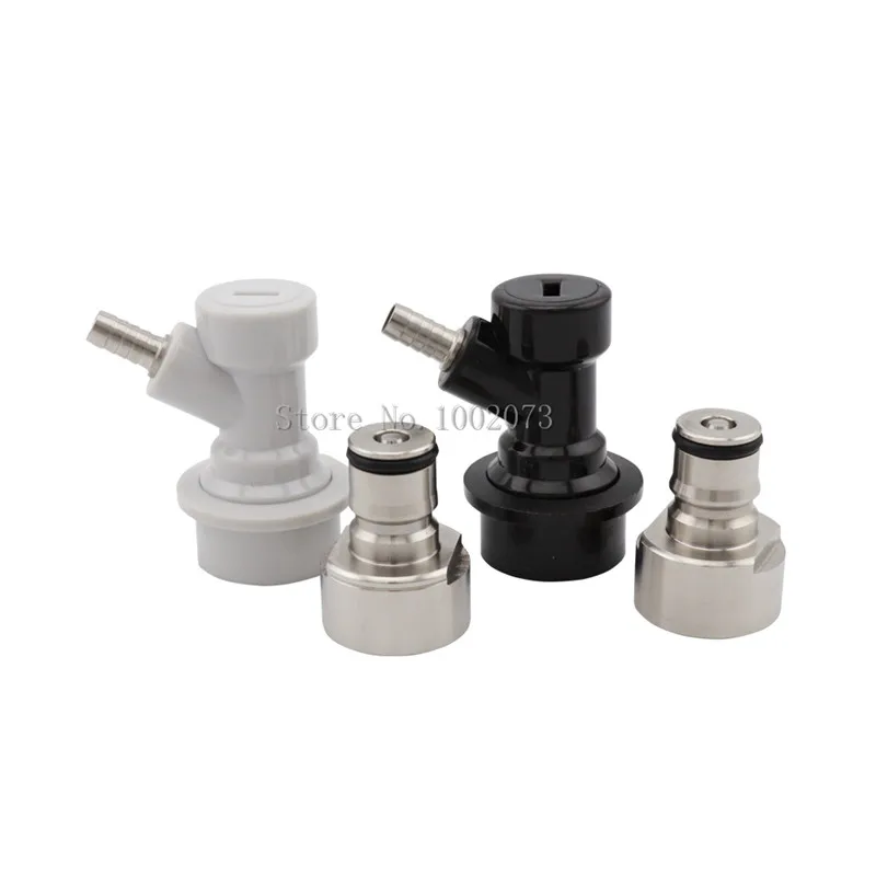 Cornelius Keg Ball Lock Quick Disconnect Conversion Kit Ball Lock Liquid and Gas Post Homebrew Beer Keg A D S G Coupler Adapter (1)