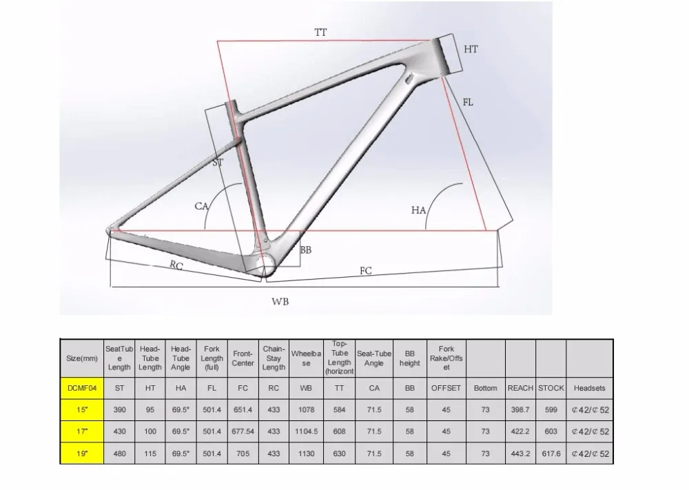 Cheap New coming carbon mtb frame 29er size 15/17/19 carbon bike frame telaio carbonio strada 2019 1
