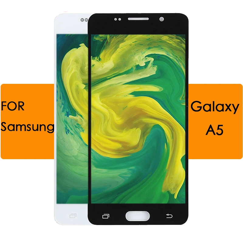 ЖК дисплей Дисплей Сенсорный экран планшета рамка A510 для Samsung Galaxy A5 2016 A510F A510M SM