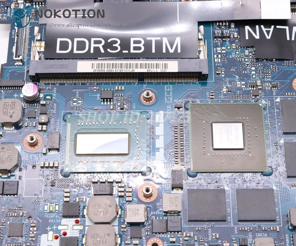 Very best  NOKOTION For Dell XPS 15 L521X Laptop Motherboard 15.6 inch CN-0HKTTR 0HKTTR QBL00 LA-7851P I7-3612