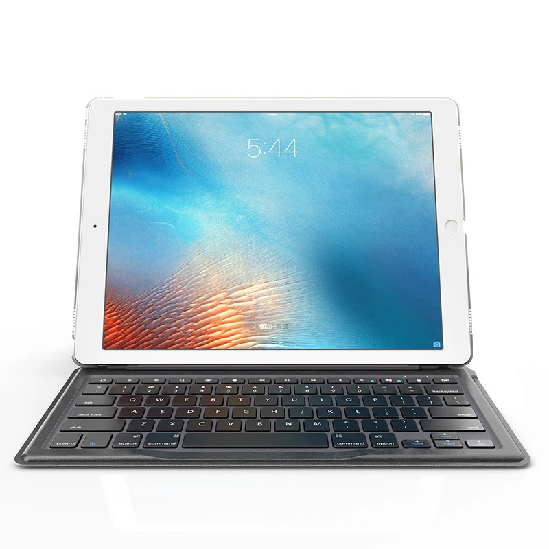 

For Ipad Pro 12.9 " Bluetooth Keyboard Leather Case Pu Leather Cover Protective Bluetooth Keyboard Case for ipad pro 9.7 inch