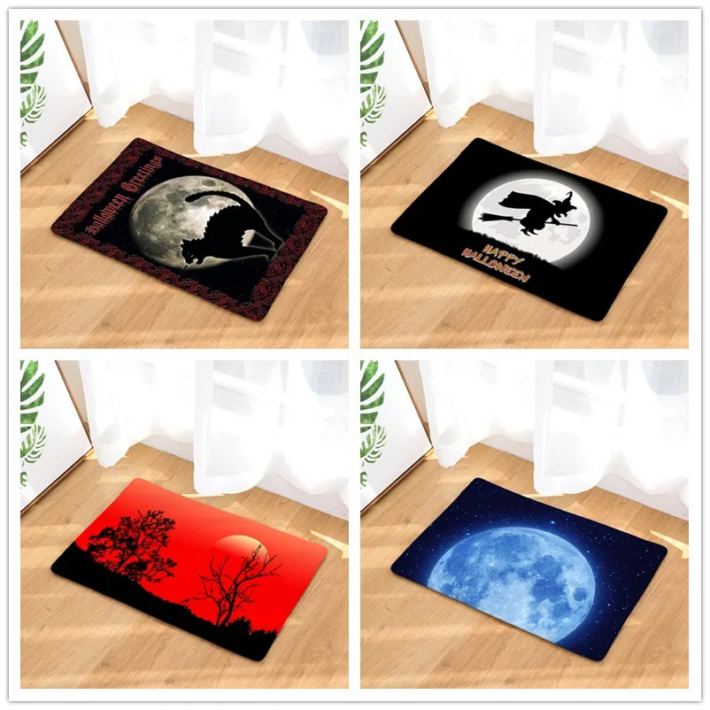 Doormat Carpets Moon Scenery Print Mats Floor Kitchen Bathroom Rugs 40X60or50x80cm Doormat Carpets Moon Scenery Print Mats Floor Kitchen Bathroom Rugs 40X60or50x80cm