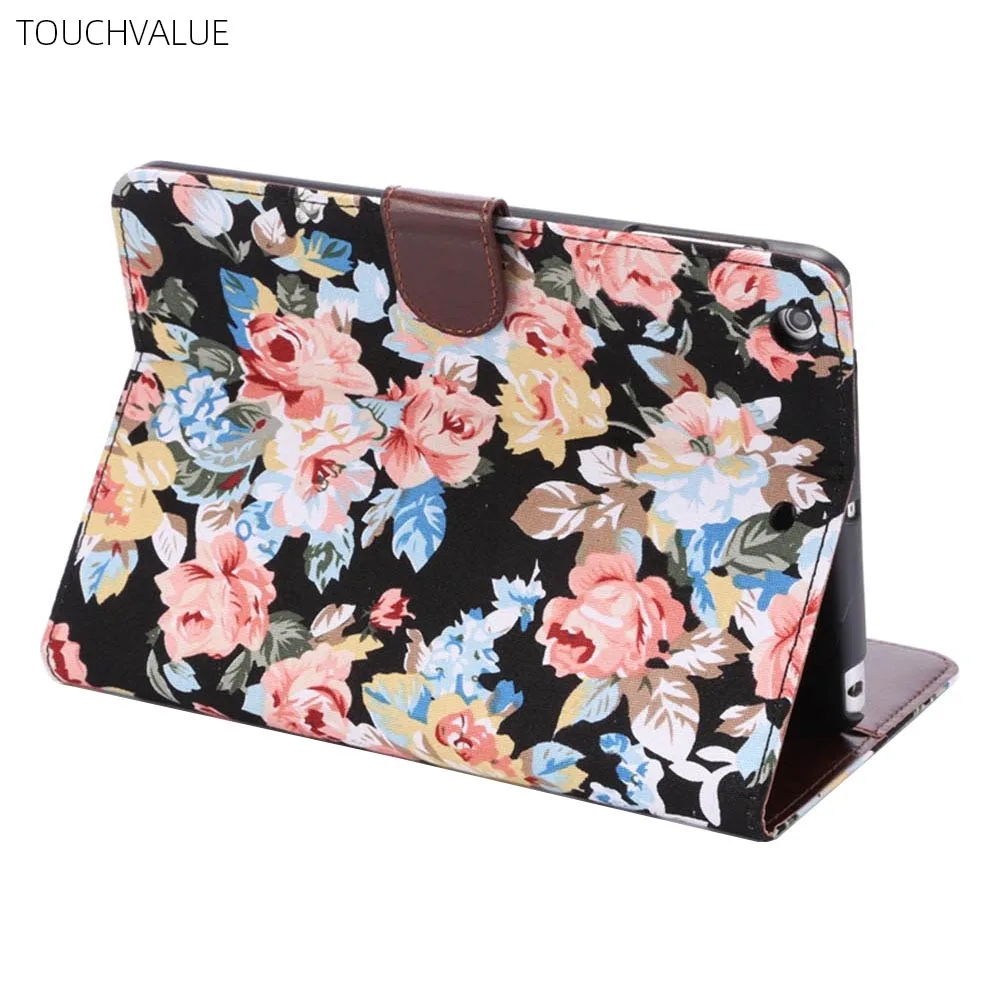 

Women Fashion Print Case For iPad mini 2 Full Cover For iPad mini2 Funda with Stand Card Slots Function Support Smart Cover