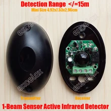 5 шт./лот один фотолектрический луч активный инфракрасный детектор вторжения ИК Сенсор вскрытия на открытом воздухе автоматическая дверь ворот окна барьер