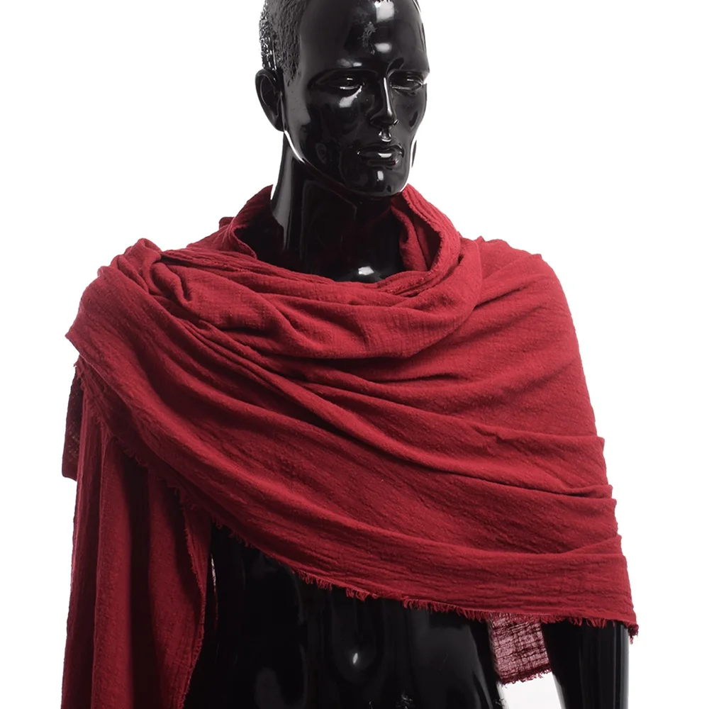 Мужчины мантия Средневековый шарф Коричневый обруч Плащ Примитивный наплечный клык
