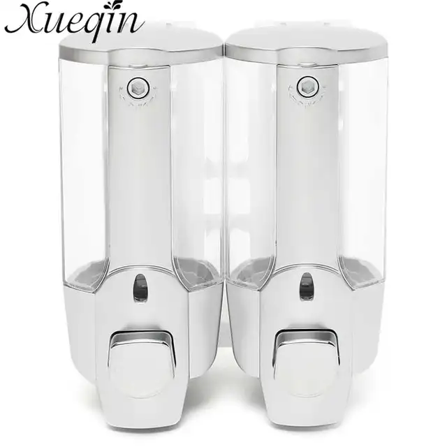 xueqin 350ml2 bathroom double handle soap dispenser wall mounted liquid soap dispenser home shampoo - Bathroom Soap Dispenser xueqin 350ml2 bathroom double handle soap dispenser wall mounted liquid soap dispenser home shampoo - Bathroom Soap Dispenser