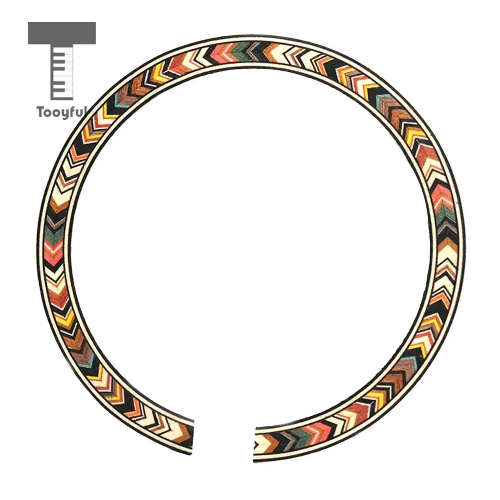Tooyful  B-77 Soundhole Decal Sticker Acoustic Guitar Decoration Replacement