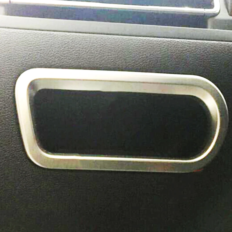 

For Citroen C4 2016 Accessories ABS Plastic Car front Left storage Box frame Cover Trim car styling