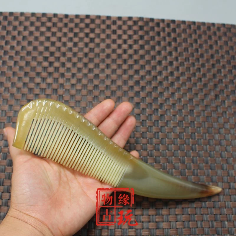 

Anti-static horn comb, bovine bone massage comb practical gifts for men and women