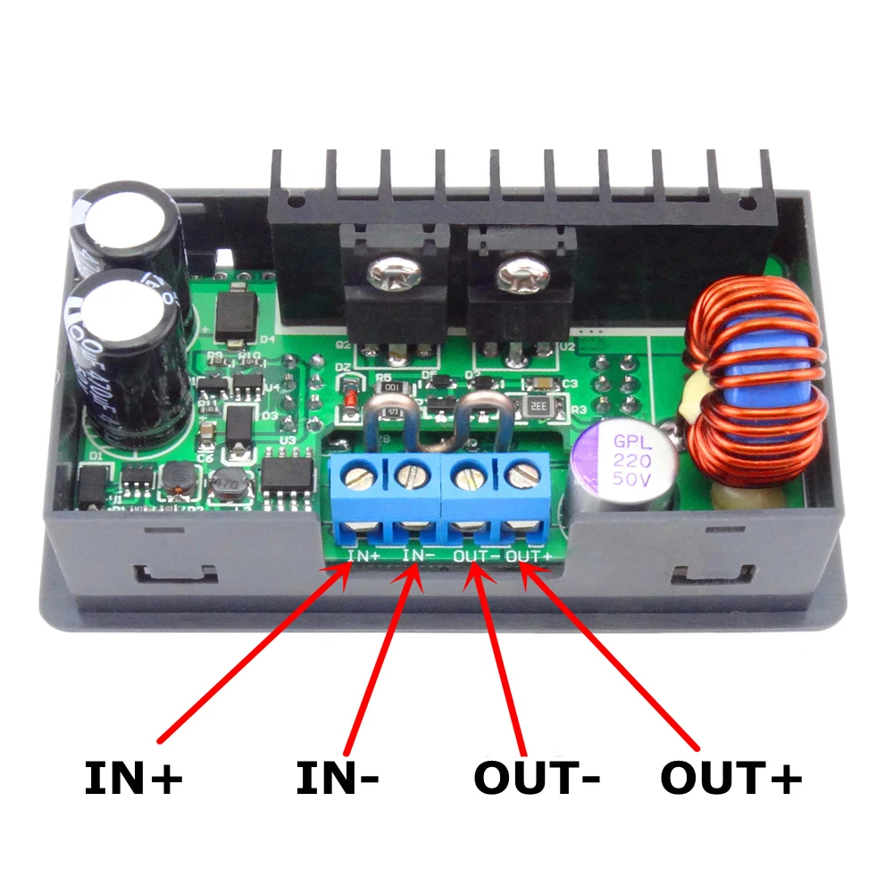 RD DP30V5A Constant Voltage current Step-down Programmable Power Supply module buck Voltage converter regulator color LCD
