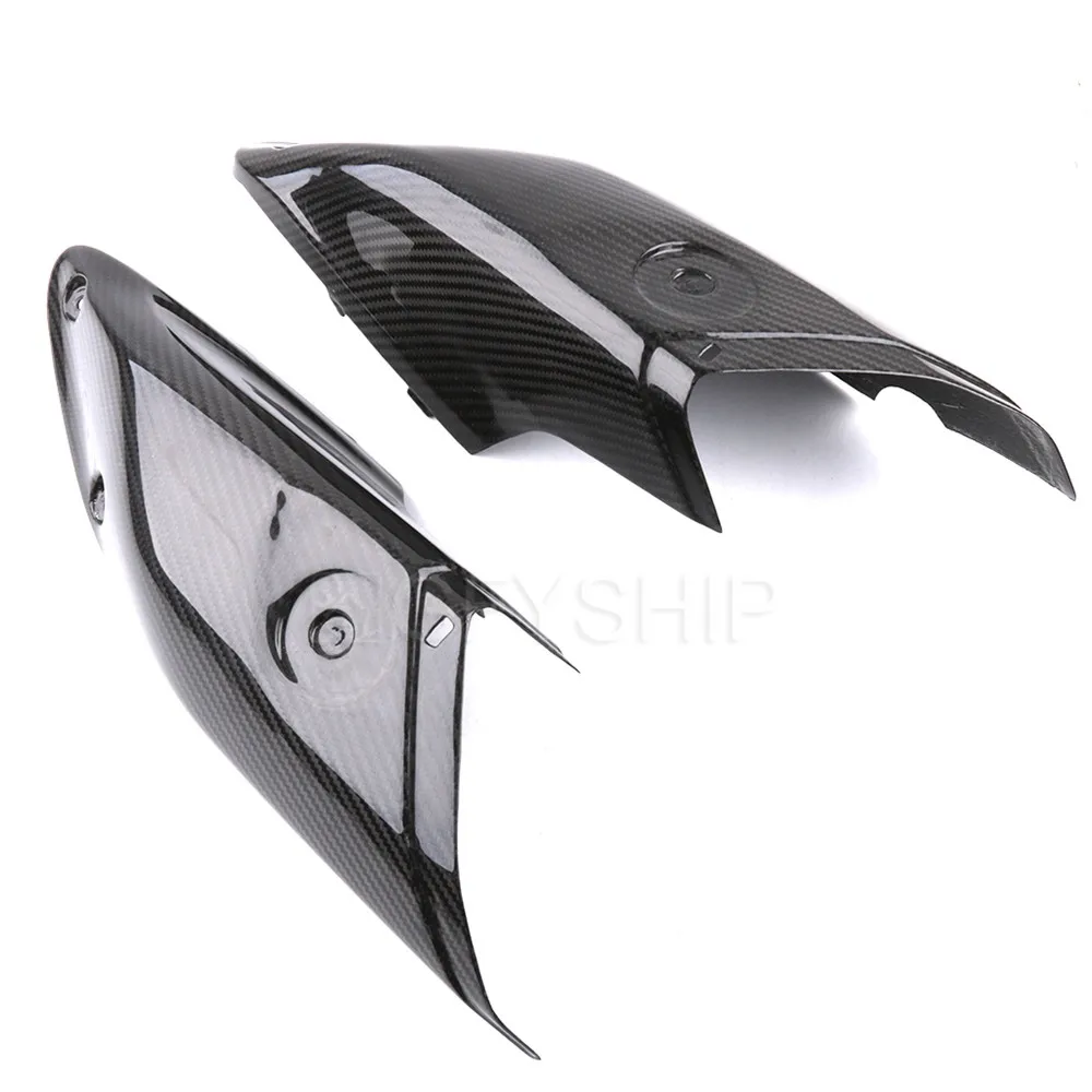For Yamaha MT-10 MT10 FZ-10 FZ10 Motorcycle Accessories Carbon Fiber Rear Tail Side Panel Cowling Fairing Cover Protector (1)