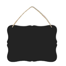 Меловая вывеска двухсторонняя стираемая доска для сообщений доска для настенного декора вывески с подвеской