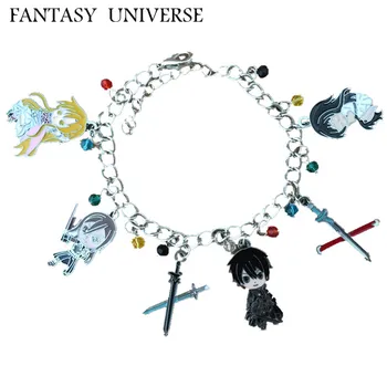 

FANTASY UNIVERSE Free shipping 20pc a lot Sword Art Online charm bracelet YYQQ05