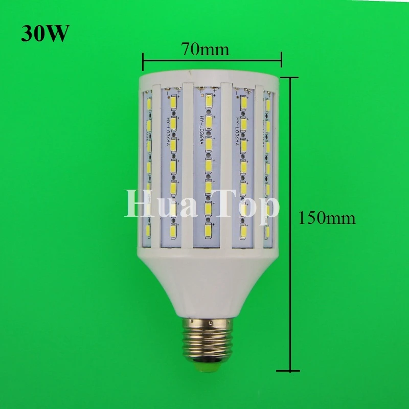 E27 B22 E14 E40 7 Вт, 15 Вт, 30 Вт, 40 Вт, 50 Вт, 60 Вт, 80 Вт, 100 Вт 5730 SMD Cree чип лампа переменного тока в виде кукурузы 110V 220V светодиодный лампы холодный теплый белый лампада