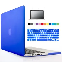 New Laptop Case For Apple MacBook Air Pro Retina 11 12 13 15 Mac Book 13.3 15.4 inch Case with Touch Bar Sleeve+ Keyboard Cover
