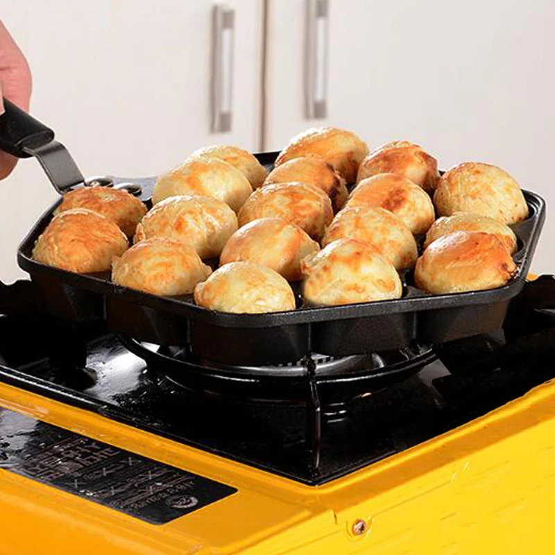 Новое поступление форма для выпечки в виде осьминога Takoyaki 18 отверстий|Кольца яиц