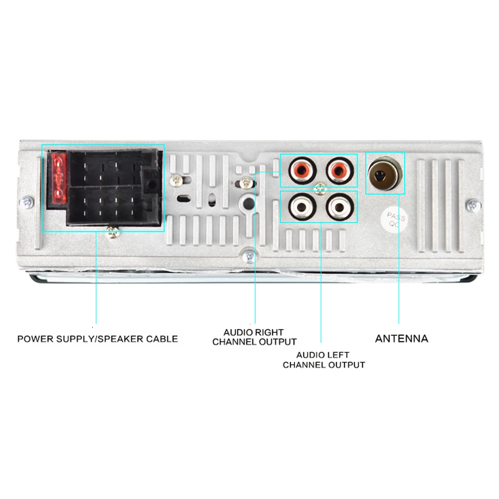 Автомагнитола AMPrime Bluetooth FM стерео радио USB SD AUX аудио плеер Авто Электроника сабвуфер в-dash 1 DIN Авторадио ISO 12Pin