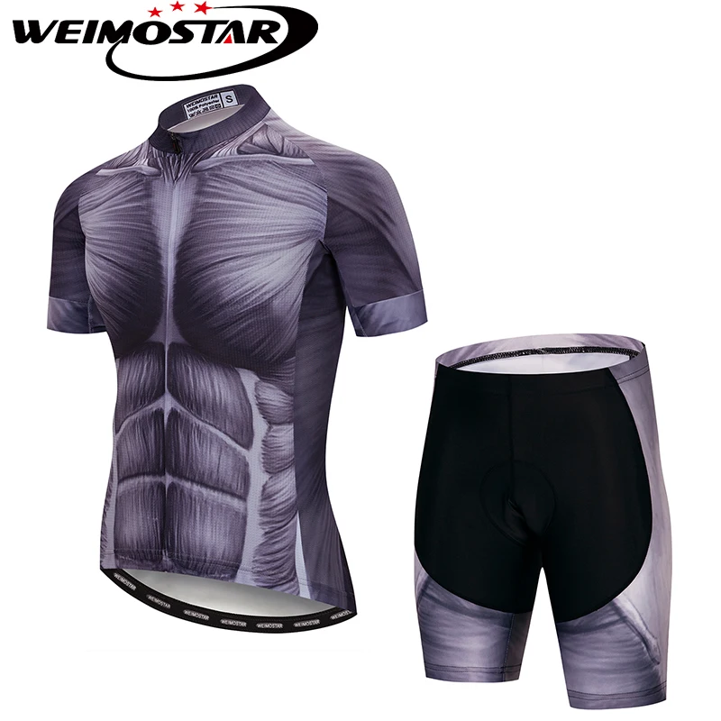WEIMOSTAR 2018 pro team мужские велосипедные Джерси Ropa ciclismo Горные гелевые дышащие шорты на