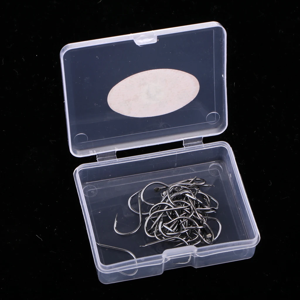 Perfeclan 5 Boxes Fishing Hooks with Barbed Crab Hook Sports Accessories Stainless Steel Fishing Barbed Hook Fishing Hook Kit