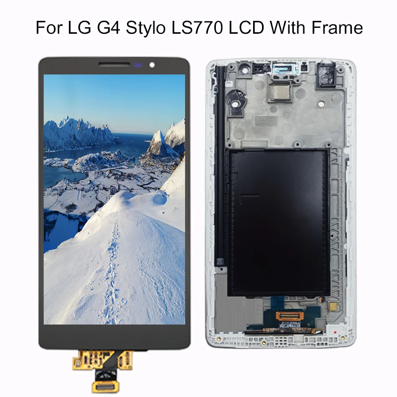 Для LG G Stylo LS770 H635 H540 H542 H631 ЖК-дисплей с рамкой кодирующий преобразователь