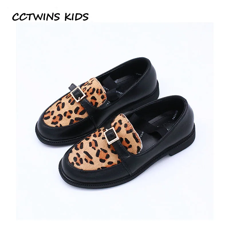 

CCTWINS Kids Shoes 2019 Spring Babys Brand Loafer Children Pu Leather Flat Girls Fashion Slip On Shoes Toddler GL2045