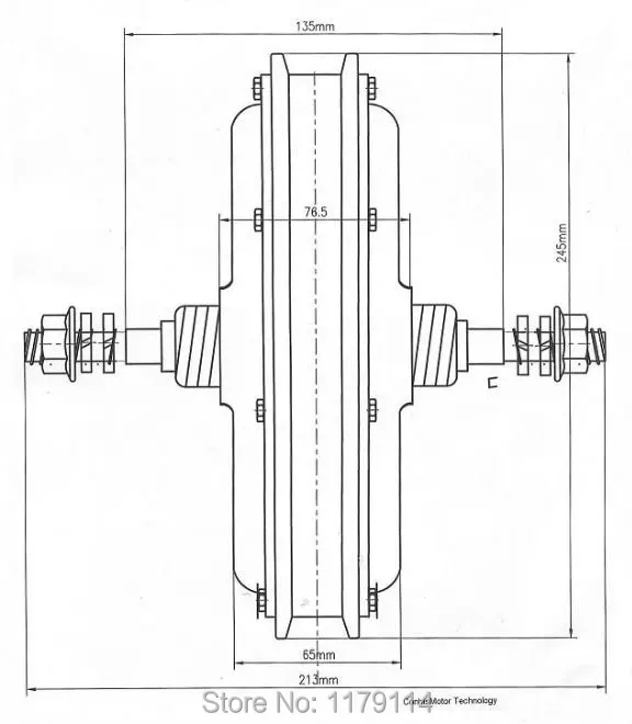 BIG MOTOR SIZE