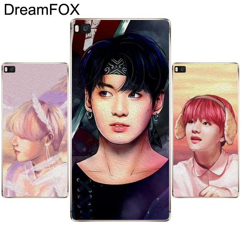 

N358 Painting Taehyung Soft TPU Silicone Cover For Huawei P8 P9 P10 P20 P30 Lite Pro P Smart Plus 2017 2019 Case