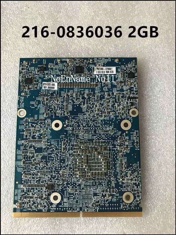 Оригинальная для DELL M18X R1 R2 M17X HD7970M HD 7970M VGA Графическая карта 216-0836036 2GB тестовая