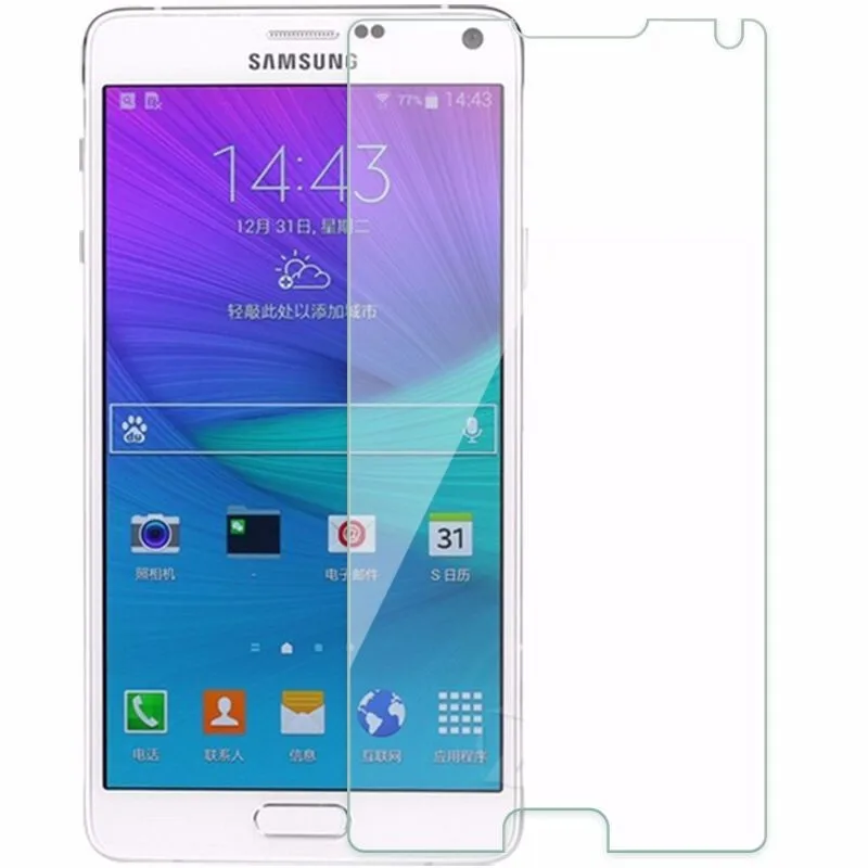 SM-N910F N910H N910C N910G Закаленное стекло пленка 9H с закругленными краями защита экрана