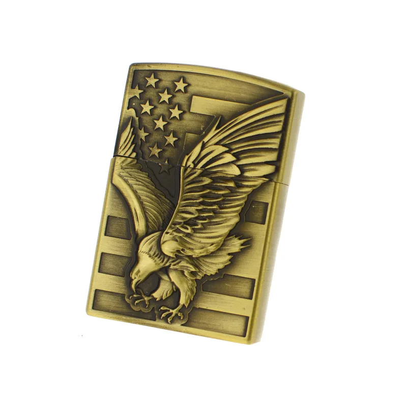 

2019 new Huayue Z1002 flag eagle creative grinding wheel fire lighter