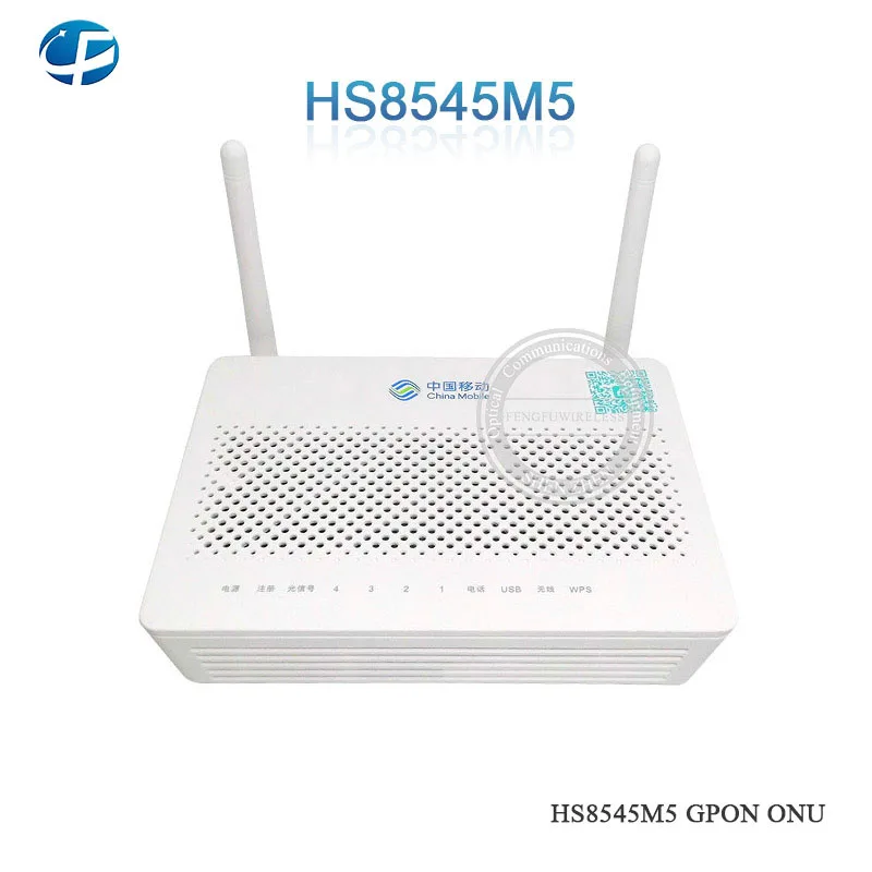 GPON маршрутизатор HS8545M5 GPON ONU ONT FTTH Fibra оптика 1GE+ 3FE+ 1TEL+ USB+ Wifi Мини Размер английская прошивка