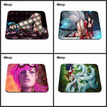 

New Square The League of Legends LOL Silon Anti-slip Gaming Mousepad Computer Mouse Pad Mat For Optal Me Trackball Mouse