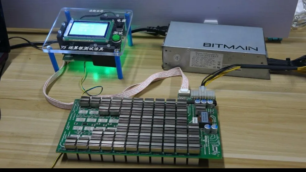 Биткоин BTC Miner S9 T9 + обучение ремонту платы hash|Запасные части| |
