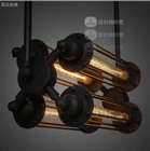 Best Price as low as $190.00 American Country loft punk 4 head pendant light vintage iron dining room decoration light study light free shipping
