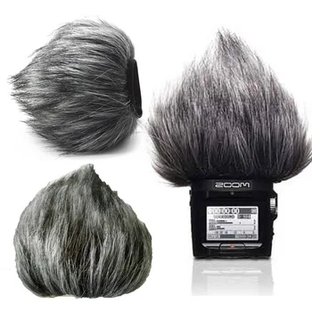 

Profession Microphone Furry Wind Windscreen Cover Shotgun Recorder MIC Protector For ZOOM H1 H2N H5 H6 Voice Recording Pen NEW