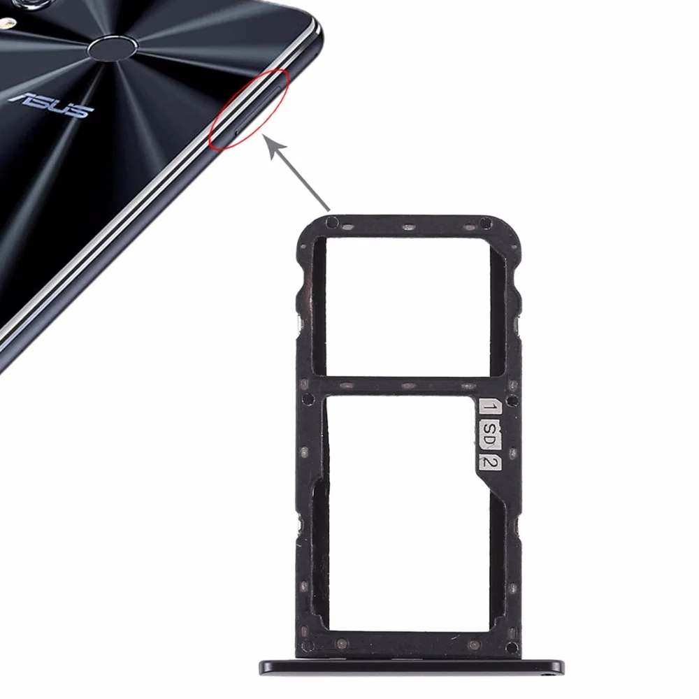 

SIM Card Tray + SIM Card Tray / Micro SD Card Tray for Asus Zenfone 5 ZE620KL