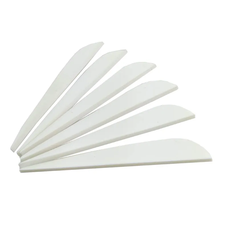 50pcs 3inch Archery Plastic Feather Drop Shape Right Wing Vanes Fletching Arrow Accessories 50pcs 3inch Archery Plastic Feather Drop Shape Right Wing Vanes Fletching Arrow Accessories