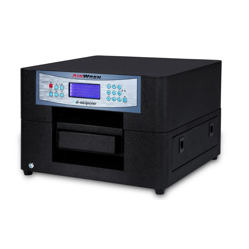 

CE Approved Desktop A4 Size Automatic High Speed Digital Eco Solvent Flatbed Printer For Flash Disk,CD,DVD,Phone Case,ID Card