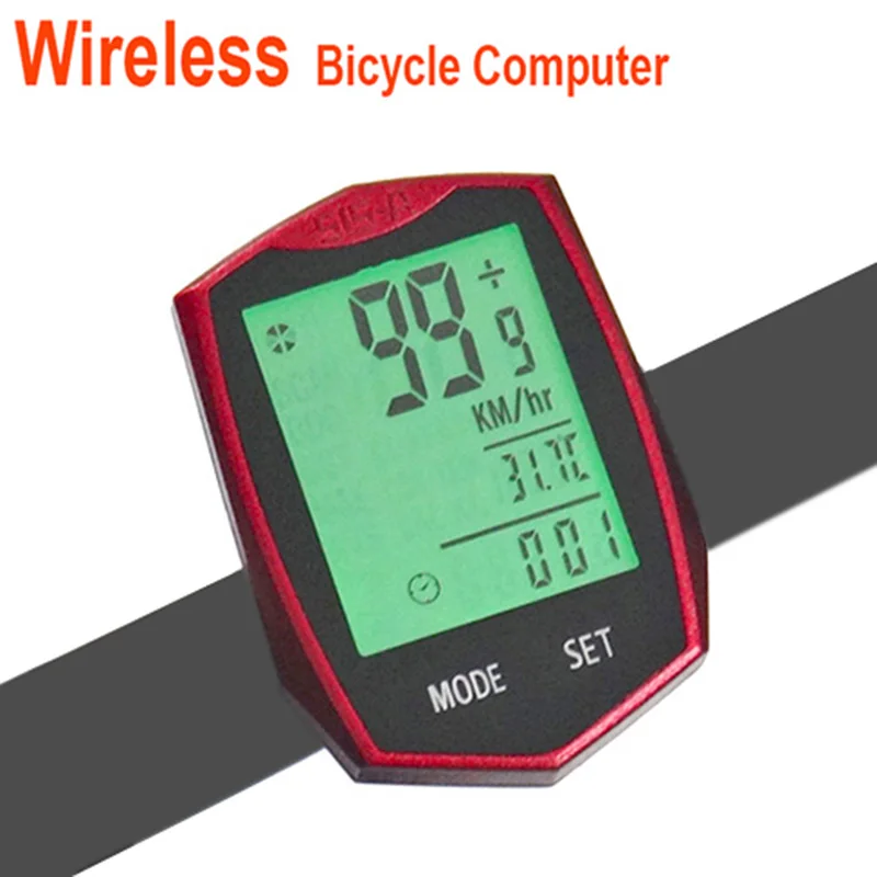 

Bike Computer Multi-Function Speedometer Odometer Cycling Computer Wireless+ Bike Stopwatch Bicycle Computer Bicycle Accessories