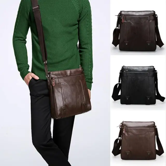 Fashion Pu Leather Men S Messenger Bags Man Portfolio Office Bag Fashion Pu Leather Men S Messenger Bags Man Portfolio Office Bag Quality Travel Shoulder Handbag For