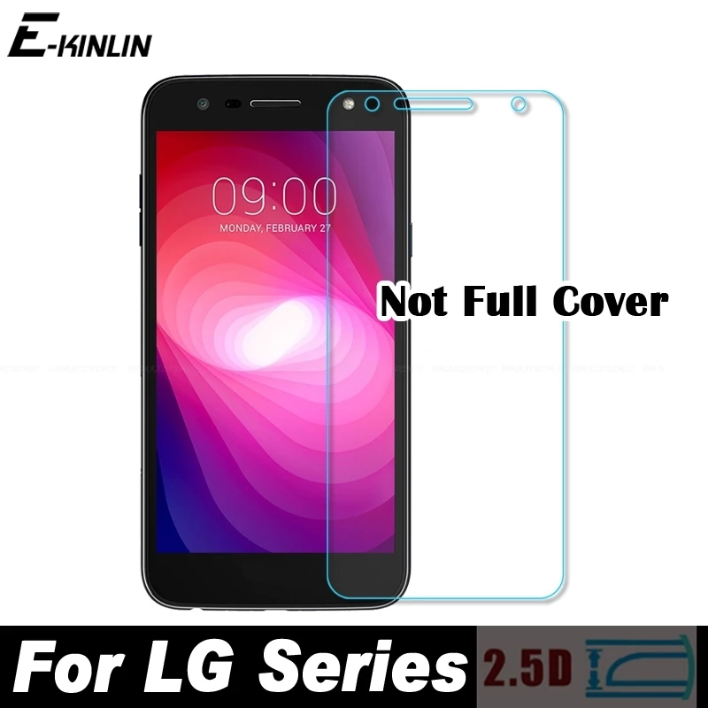 

0.3mm 2.5D Tempered Glass Screen Protector For LG X Power 3 2 Stylo 4 Q Stylus Plus X5 2018 Protective Glass Film