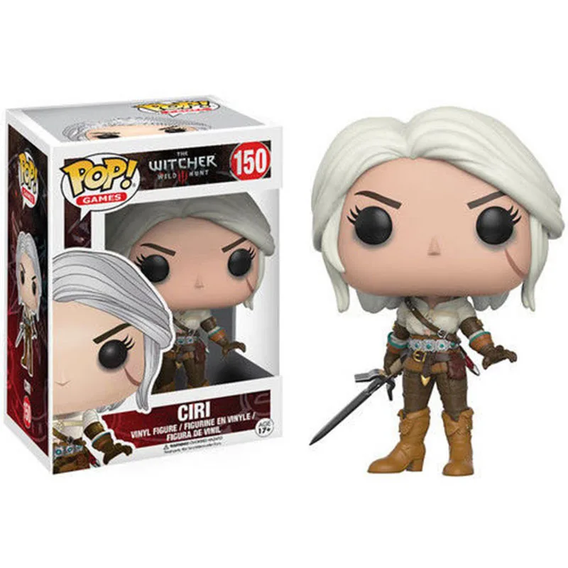 

FUNKO POP The Witcher CIRI Vinyl Doll Action Figure Collection Model Toys for Children Birthday Gift #150
