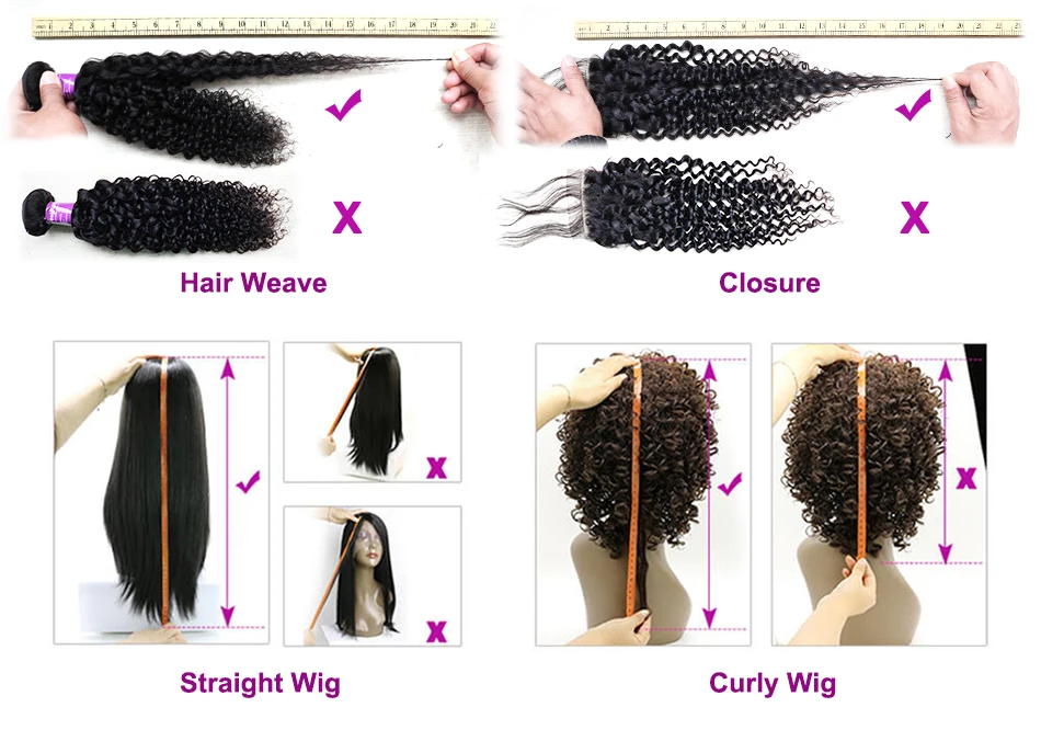 de Cavalo Cabelo Humano Para As Mulheres