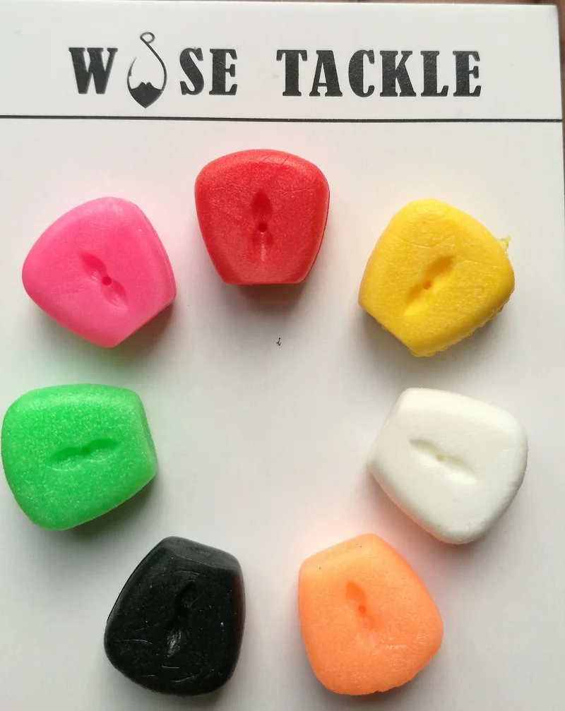

20PCS Wise Tackle Imitation Pop Up Corns with Slot in Various Colours -Fake Baits- Carp Fishing Terminal Tackles