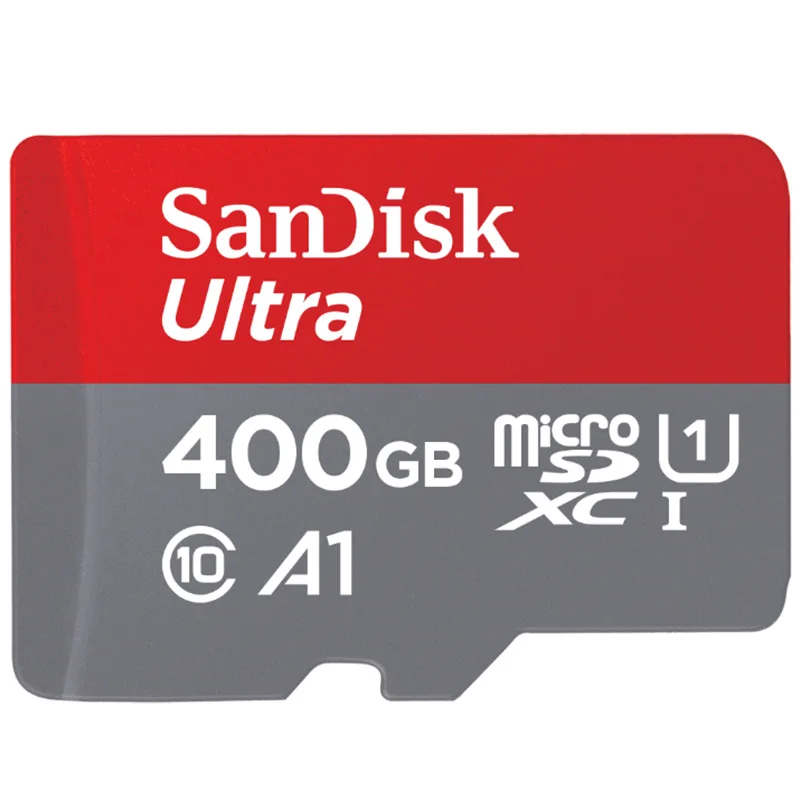 Двойной флеш-накопитель SanDisk Micro SD карты 128 гб 64 гб 32 гб оперативной памяти, 16 гб встроенной памяти, tf-карта красный слот для карт памяти Microsd 200 гб 256 Class10 продукт - Емкость: 400GB