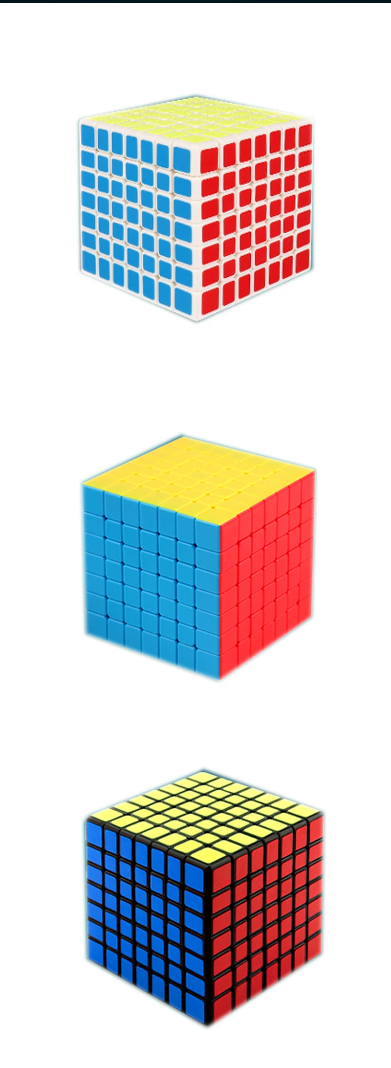 MOYU MeiLong neo 7 x7x7 куб Волшебная головоломка профессиональная скорость многоцветные 66 мм кубики образование антистрессовые игрушки для детей