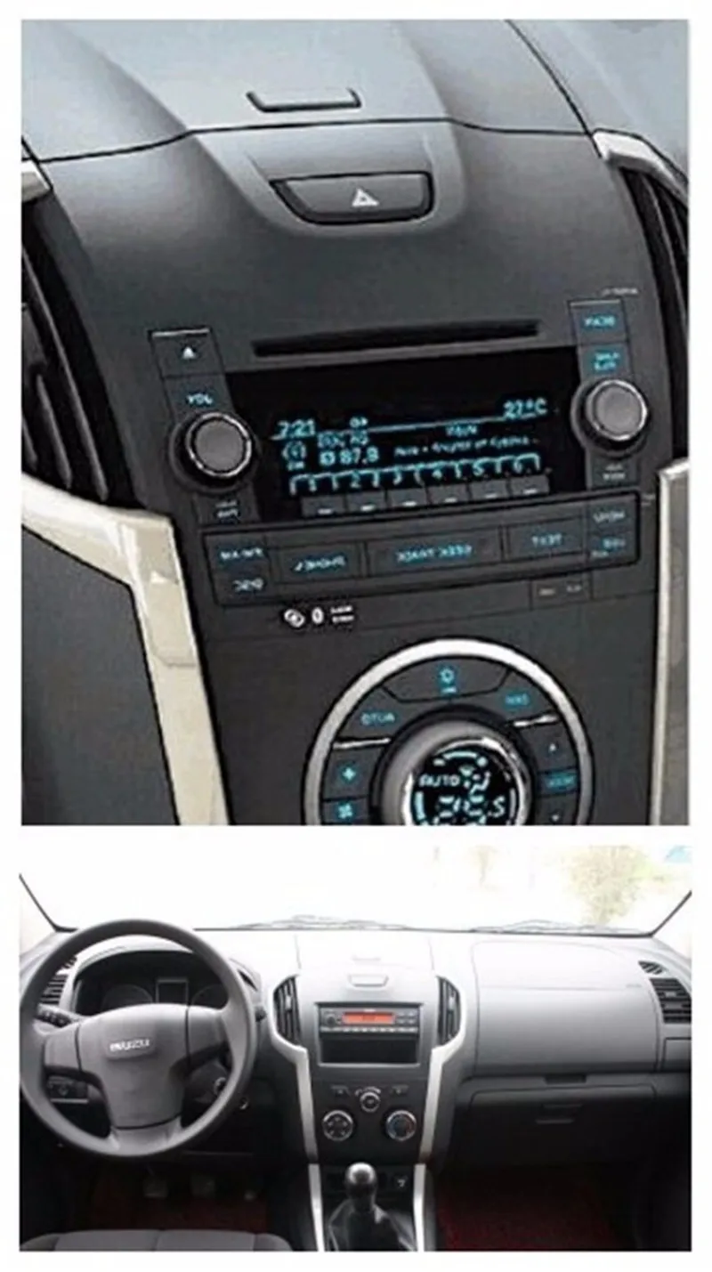 Clearance DSP BT 2 din Car Radio Multimedia dvd Player android 9.0 for Chevrolet Trailblazer Colorado S10 Isuzu D-max gps stereo head unit 2